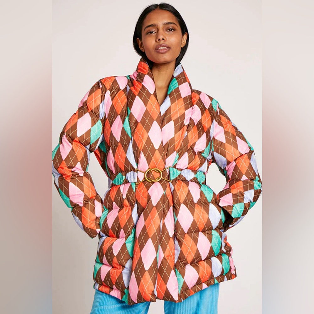 Rachel Antonoff Toni Belted Puffer M